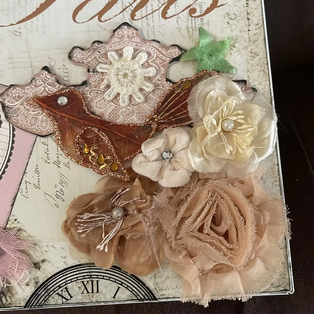 Purchased decorated clock